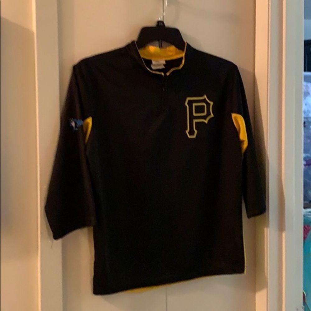 Pittsburgh Pirates Baseball game day giveaway Youth XL quarter zip long sleeve